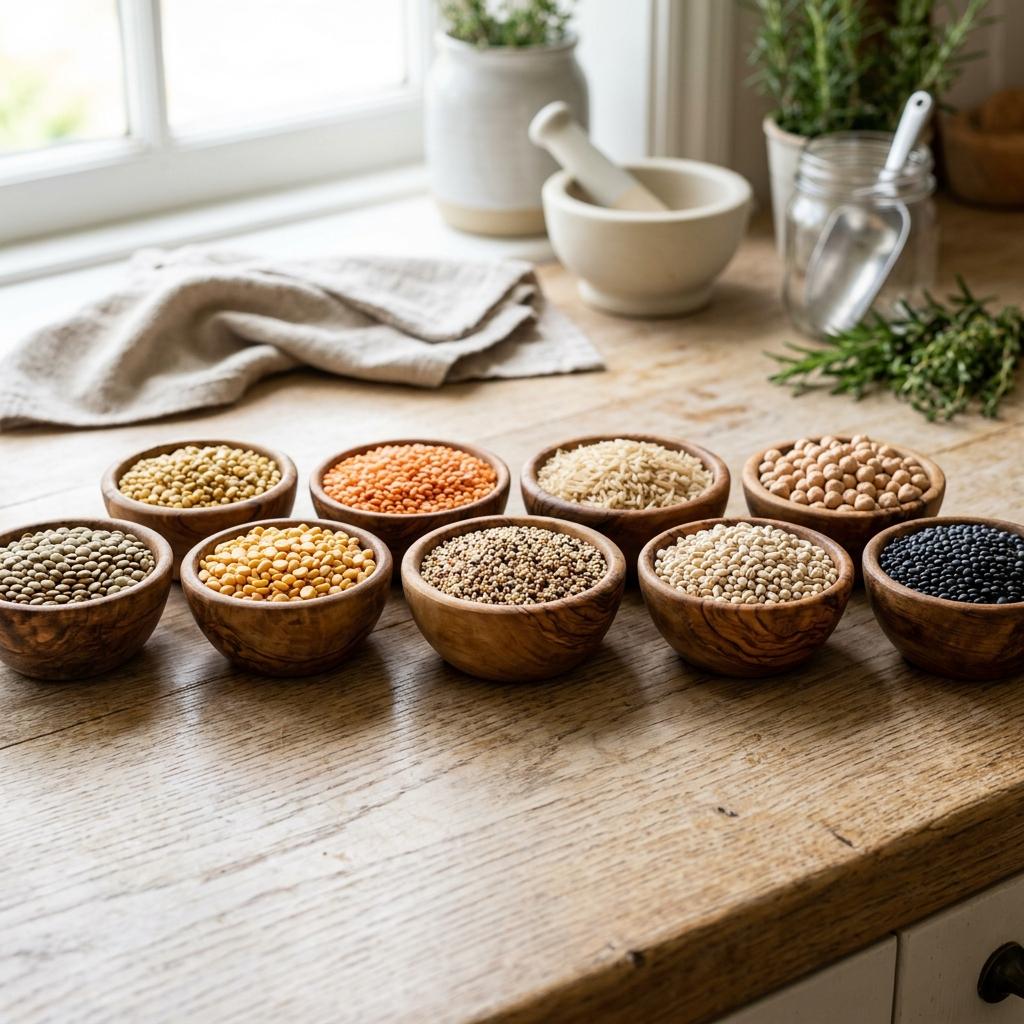 Kitchen Essentials & Grains